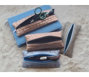 Stickdatei ITH - Stiftetasche Herzswirls